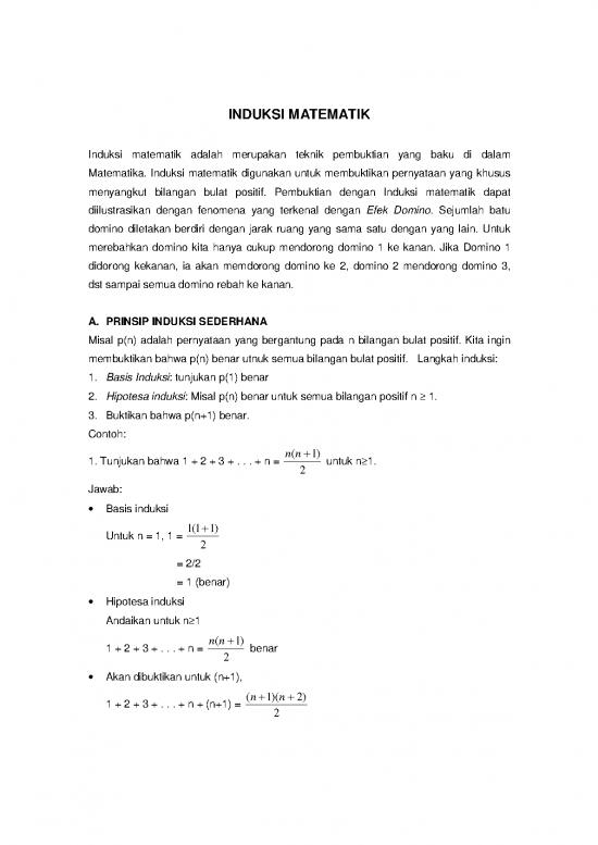 picture_Matematika Pdf 8053 | Induksi Matematik | Matematika